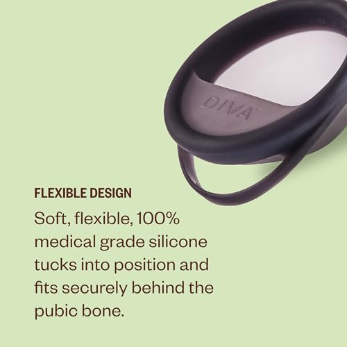 Diva Disc - Comfortable, Reusable Menstrual Disc with Leakproof Shield - Period Disc for Up to 12 Hours DivaCupAu supplements