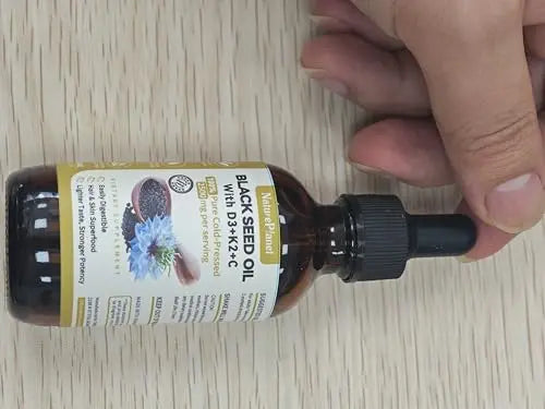 NaturePlanet Organic Soursop Bitters and Black Seed Oil Drops Bundles with Vitamins D3, K2, B6, C | NaturePlanetAu supplements