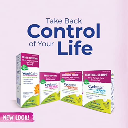 Boiron Cyclease PMS Relief Tablets for Symptoms from PMS of Bloating, Aches, Mood Swings, and Irritability BoironAu supplements