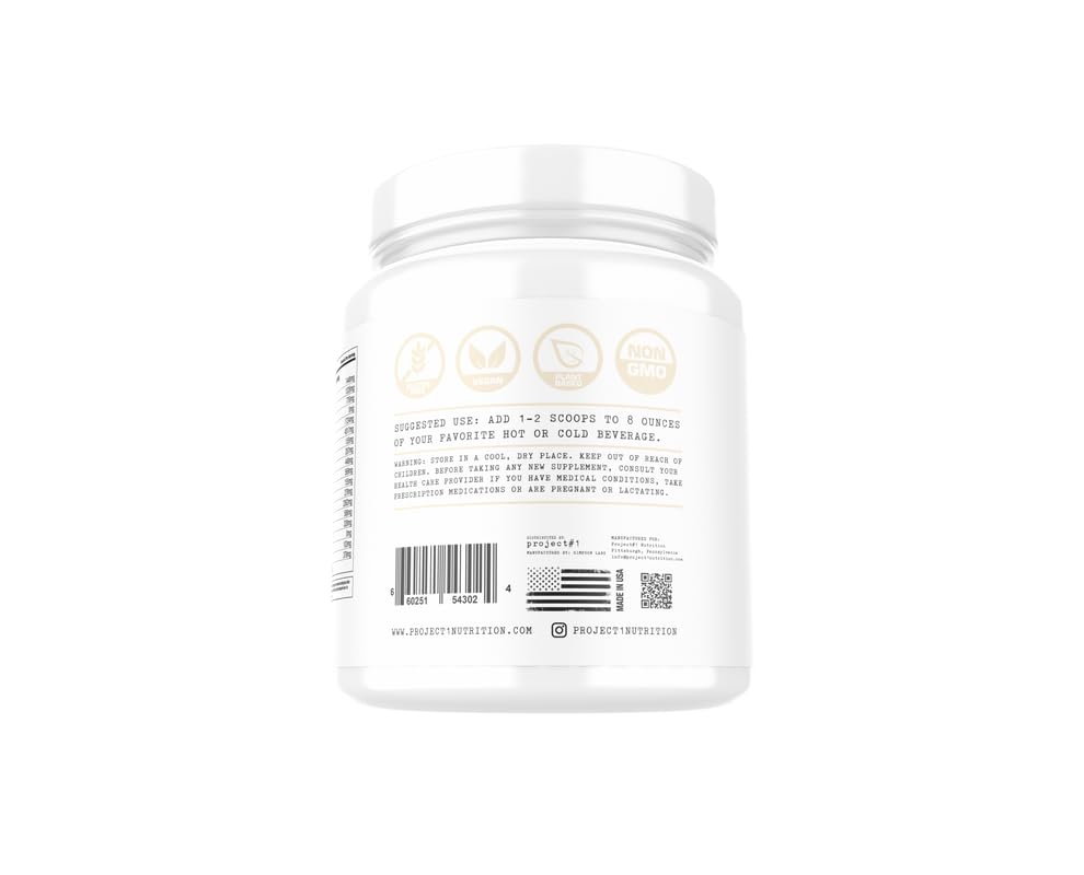 Project #1 Nutrition Multi-Sourced Collagen Powder | Grass-Fed Peptides for Skin, Hair Project #1US supplements