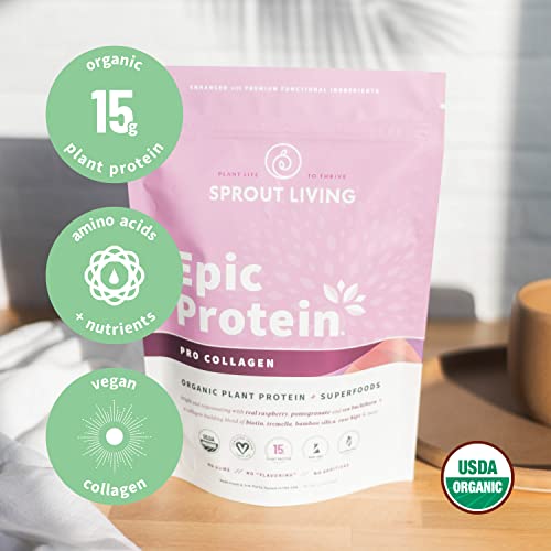 Sprout Living Epic Protein Pro Collagen, 364 g Sprout LivingAu supplements
