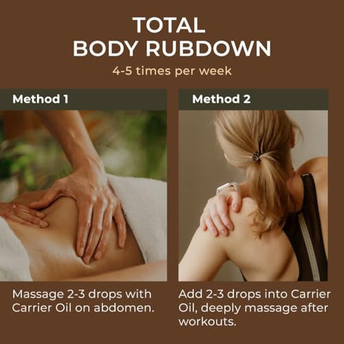 Gya Labs Ginger Oil for Comfort - Natural Ginger Essential Oil for Massage Oil - Ginger Oil Gya LabsUS supplements