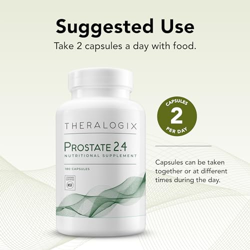 Theralogix Prostate 2.4 Nutritional Supplement - 90-Day Supply - Prostate Health TheralogixUS supplements