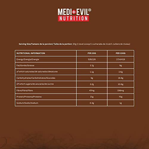 Medi-Evil Nutrition Whey Dynamic Protein, Cookies and Cream Flavour, 2kg, 66 Servings Medi-Evil NutritionAu supplements