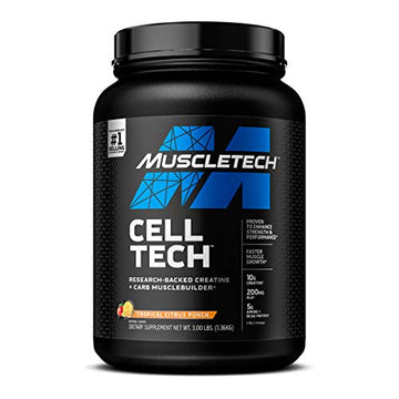Creatine Monohydrate Powder MuscleTech Cell-Tech Creatine Powder Post Workout MuscleTechUS supplements