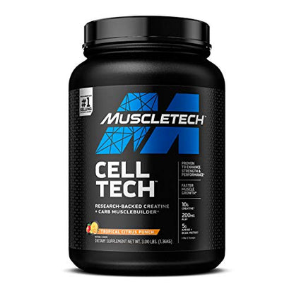 Creatine Monohydrate Powder MuscleTech Cell-Tech Creatine Powder Post Workout MuscleTechUS supplements