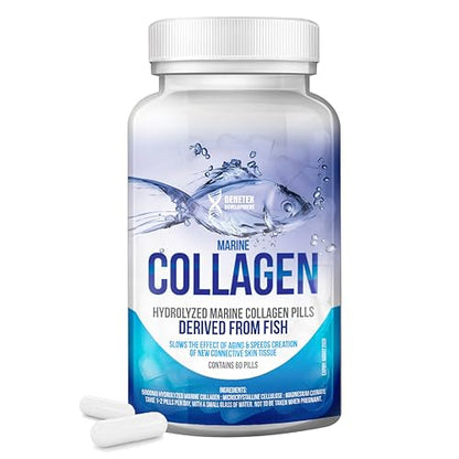 Marine Collagen Peptides Supplements for Men & Women - Collagen Pills My StoreUS supplements
