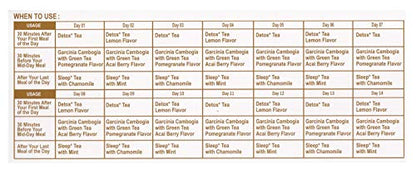 Hyleys Detox Tea 14 Days Kit - 42 Tea Bags - Herbal Supplement - Mother's Mother's Day HYLEYSUS supplements