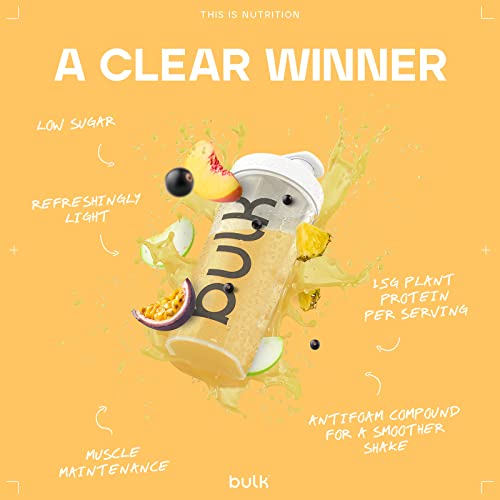 Bulk Clear Vegan Protein, Protein Powder Shake, Tropical, 300 g BulkAu supplements