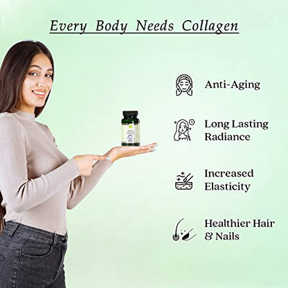 Beauty Collagen | Collagen & Hyaluronic Acid Supplement | 60 Capsules | Hydrolysed Marine Collagen G&G VitaminsUS supplements