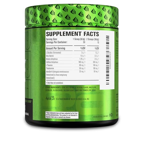 NITROSURGE Pre Workout Supplement - Endless Energy, Instant Strength Gains Jacked FactoryAu supplements