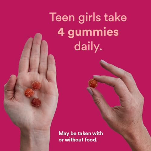 SmartyPants Teen Girl Multivitamin Gummies: Omega 3 Fish Oil (EPA/DHA), Vitamin D3 SmartyPantsUS supplements