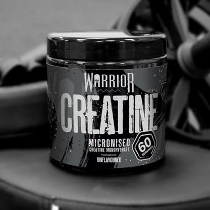 Warrior Creatine Monohydrate Powder – 300g – Micronised for Easy Mixing WarriorUS supplements