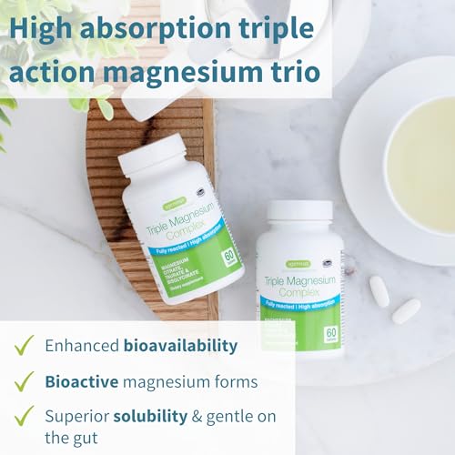 Advanced Triple Magnesium Complex, 2000mg Glycinate, Citrate & Taurate, Clean Label Igennus Healthcare NutritionUS supplements