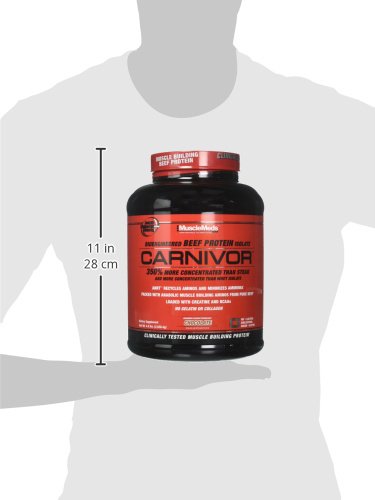 MuscleMeds, Carnivor Beef Protein Isolate Powder 56 Servings, Chocolate, 72 Ounce MuscleMedsUS supplements