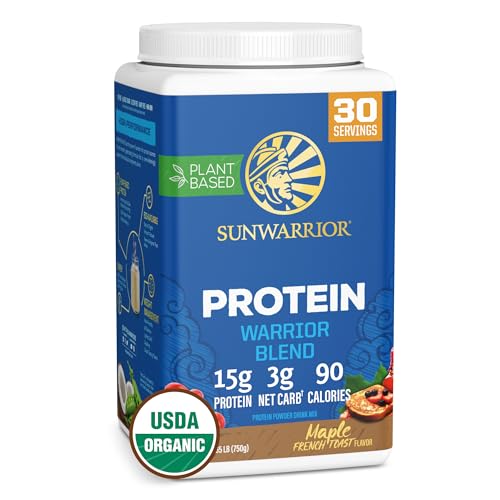 Sunwarrior Vegan Organic Protein Powder Plant-Based | BCAA Amino Acids Hemp Seed SunwarriorUS supplements
