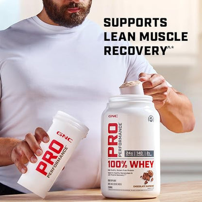 GNC Pro Performance 100% Whey Protein Powder - Vanilla Cream, 25 Servings GNCUS supplements