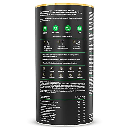 Protein Works - Vegan Wondershake, Vegan Protein Shake, Multi Award Winning Vegan Protein Powder Protein WorksAu supplements