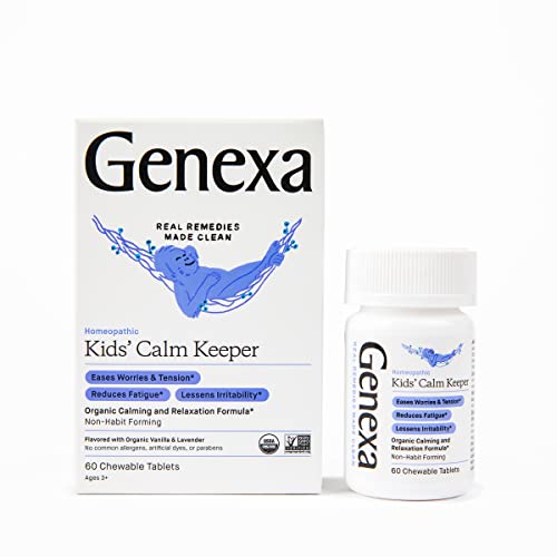 Genexa Kid's Calm Keeper Stress Relief for Kids | Reduces Fatigue & Eases Tension GenexaAu supplements