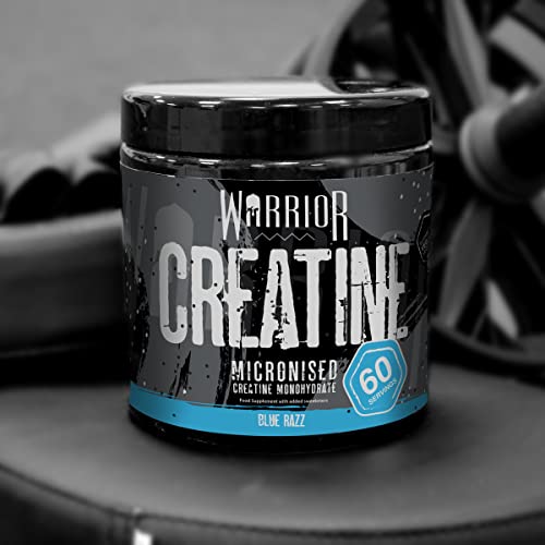 Warrior Creatine Monohydrate Powder – 300g – Micronised for Easy Mixing WarriorUS supplements