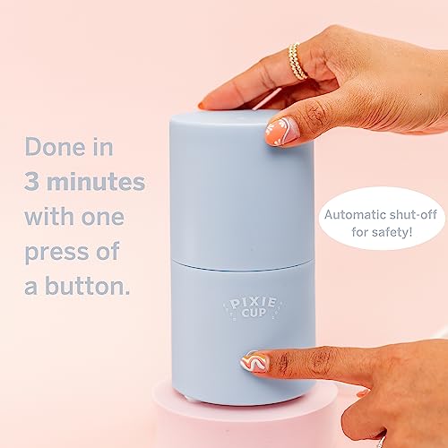 Pixie Menstrual Cup & Disc Steamer Sterilizer 2.0 - Kills 99.9% of Germs with Cleaner Steam Pixie CupAu supplements