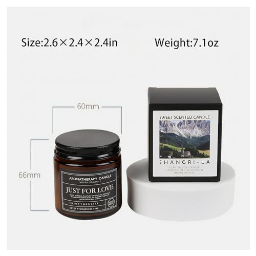 Candles for Home Scented Candle Gifts for Men Candles Clearance Amber Candle Jar Soy Wax Candles CaelusiAu supplements