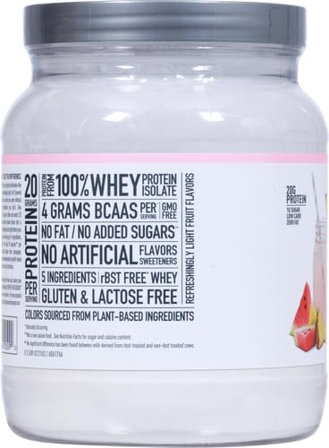 Isopure Protein Powder, Clear Whey Isolate Protein, Post Workout Recovery Drink Mix IsopureUS supplements