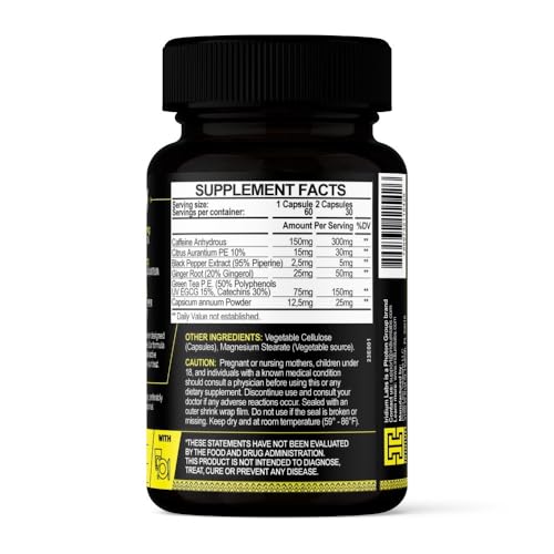 Iridium Labs Kimera Thermogenic Fat Burner - Weight Loss Supplement & Energy Booster Iridium LabsAu supplements