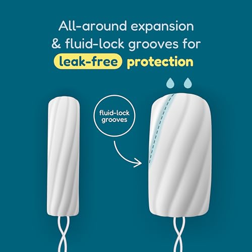 o.b. Tampons Multipack | Non-Applicator Tampon, Unscented | Regular/Super/Super Plus Tampons, 40ct o.b.Au supplements