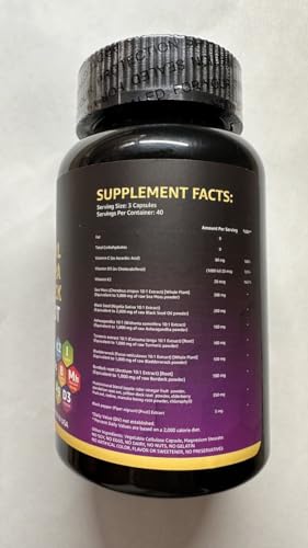 LetaGreen Irish Sea Moss Capsules – 120 Wildcrafted Sea Moss Pills with Black Seed Oil LetaGreenUS supplements