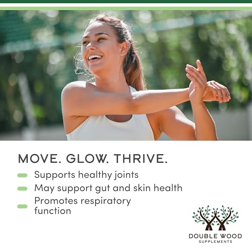 Boswellia Serrata - 240 Capsules (Max Strength 1,000mg of 65% Boswellic Acid Extract) Boswellia Extract Capsules (Joint Support Supplement for Joint Health) Third Party Tested by Double Wood Double Wood SupplementsAu supplements
