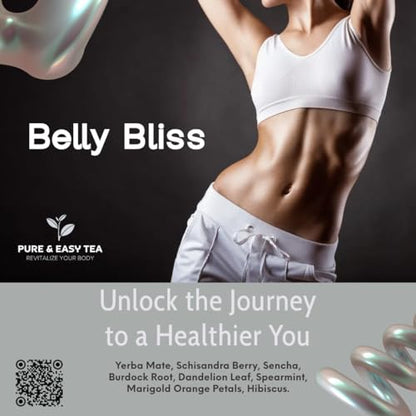 Pure And Easy Tea, Belly Bliss, Cleanse & Detox Tea, Supports Healthy Weight, Helps Reduc Pure And Easy TeaUS supplements