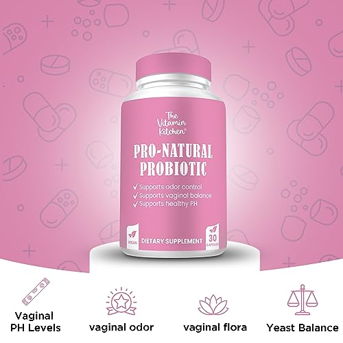 The Vitamin Kitchen Vaginal Probiotics for Women – Pro-Natural Women Probiotic–5 Billion The Vitamin KitchenAu supplements