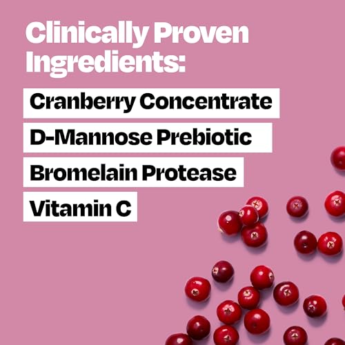 Cystex Urinary Tract Infection Support & Prevention - Cranberry Prebiotic Supplement with D-Mannose & Vitamin C for UTI Protection & Urinary Health Maintenance - 7.6 fl oz (Pack of 1) CystexAu supplements