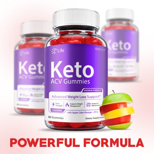 (2 Pack) 2nd Life Keto Gummies - Official Formula - 2nd Life Keto ACV Gummies, Second HealthlyUS supplements