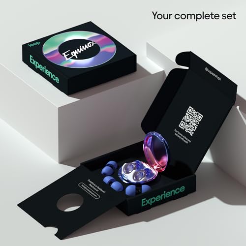 Loop Experience Equinox Earplugs – High-Fidelity Reusable Earplugs LoopUS supplements