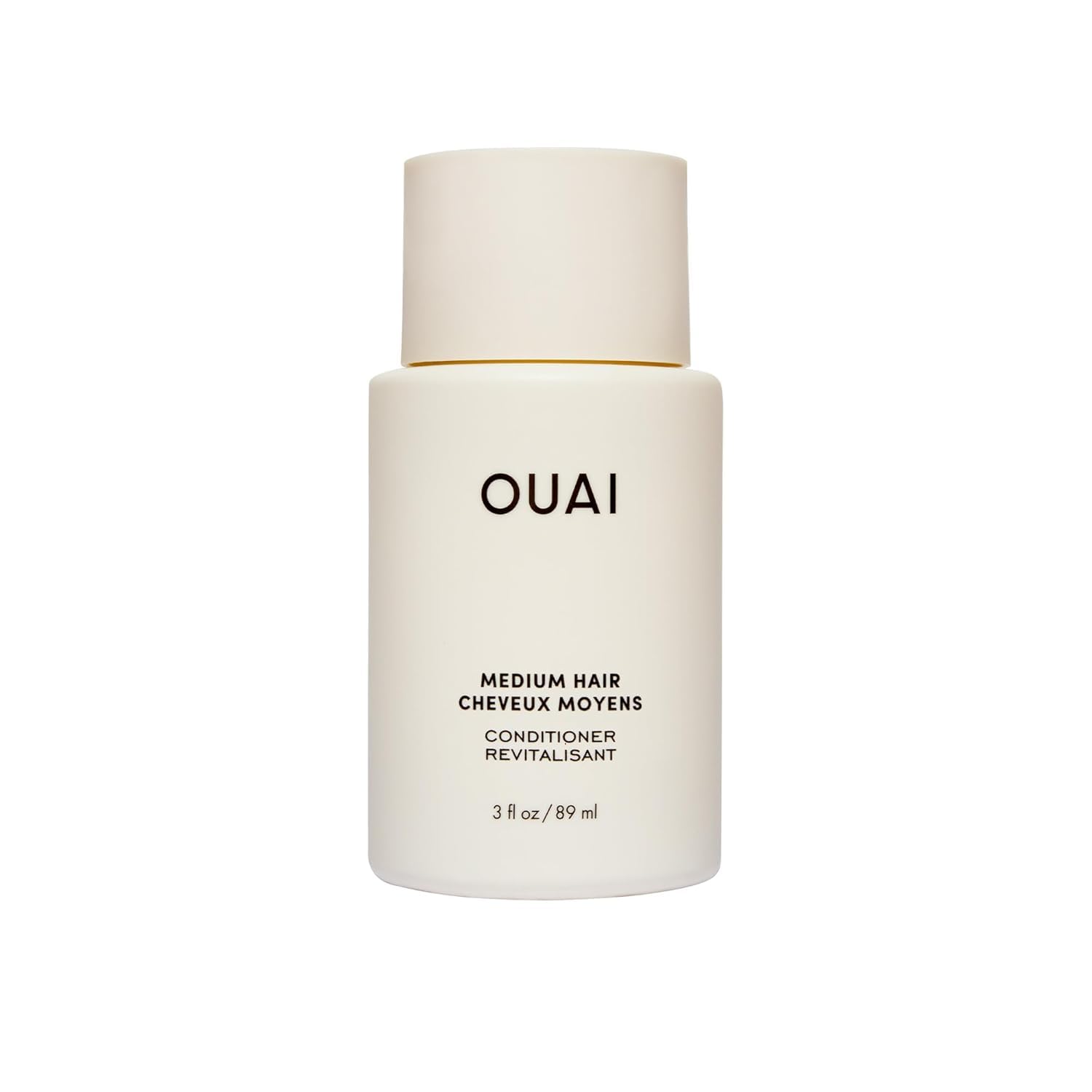 OUAI Medium Conditioner Travel Size - Hydrating Hair Conditioner with Coconut Oil, Babassu Oil, and Keratin - Strengthens, Repairs and Adds Shine - Paraben and Phthalate Free Hair Care Products (3 Oz) OUAIAu supplements