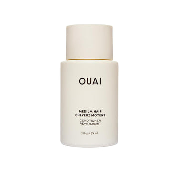 OUAI Medium Conditioner Travel Size - Hydrating Hair Conditioner with Coconut Oil, Babassu Oil, and Keratin - Strengthens, Repairs and Adds Shine - Paraben and Phthalate Free Hair Care Products (3 Oz) OUAIAu supplements