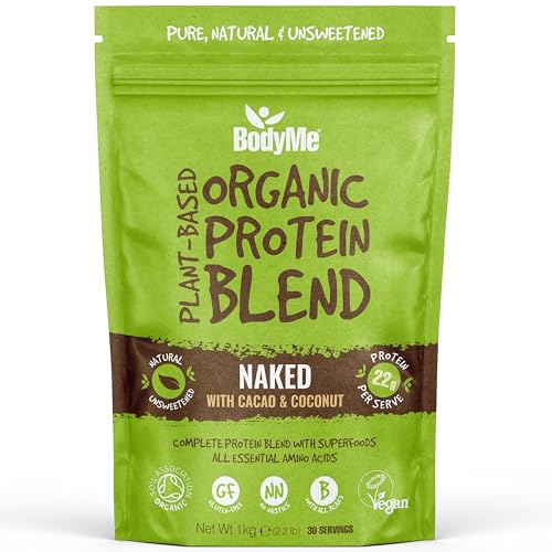 BodyMe Organic Vegan Protein Powder Blend, Cacao Coconut - Unsweetened, Low Carb BodyMeAu supplements