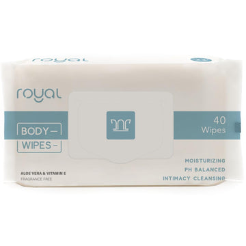 Royal Intimate Cleansing Feminine Wipes for Vaginal Hygiene, Personal Cleansing, Period Care RoyalAu supplements