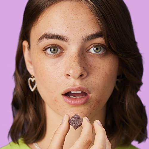 ZitSticka Mood Food: Gummy for Moody Skin + PMS Drama, Forest Berry Flavour ZitStickaUS supplements