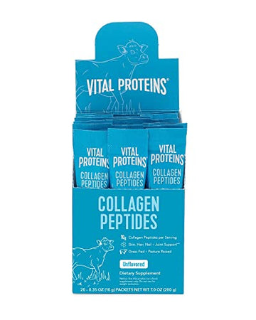 Vital Proteins Collagen Peptides Powder Supplement Travel Packs, Hydrolyzed Collagen Vital ProteinsUS supplements