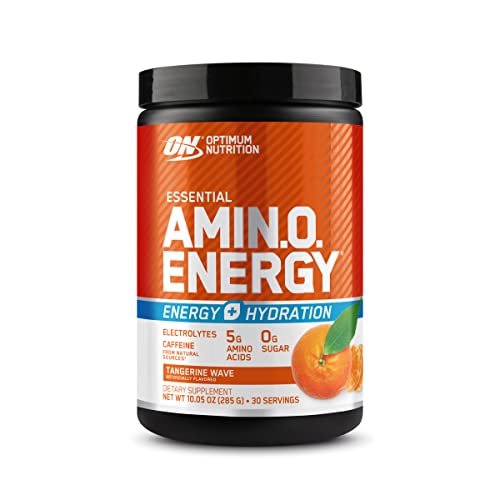 Optimum Nutrition Amino Energy Powder Plus Hydration, with BCAA, Electrolytes Optimum NutritionUS supplements