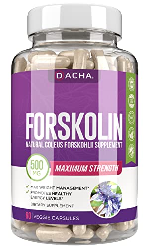 DACHA Natural Forskolin Max Strength Formula- 500mg Coleus Extract, Keto Diet Pills That DACHAUS supplements
