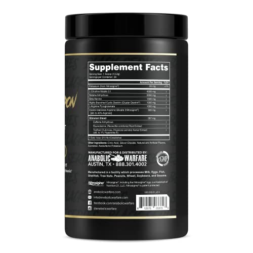 Anabolic Warfare Nuclear Armageddon Pre Workout Powder Pre-Workout for Men Anabolic WarfareAu supplements