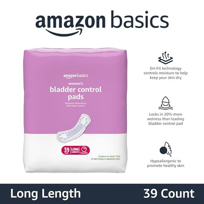 Amazon Basics Incontinence, Bladder Control & Postpartum Pads for Wome Amazon BasicsUS supplements