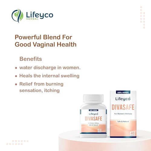 Divasafe Capsules for Abnormal Vaginal Discharge, 100% Natural Formulation Manufactured My StoreAu supplements