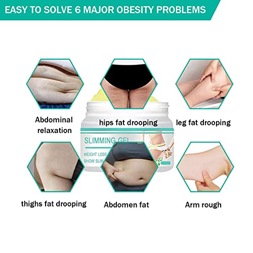 Slimming Cream, Navel Arm Leg Belly Ginger Fat Burning Cream, Weight Loss Skin Firming SURORAINUS supplements