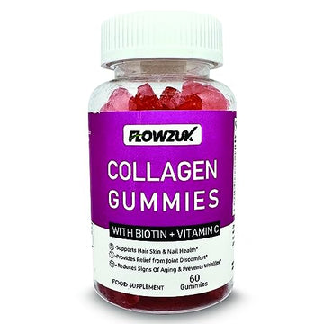 Collagen Gummies High Strength with Biotin Vitamin C & E | Flowzuk | Anti Aging, Hair Growth FLOWZUKAu supplements